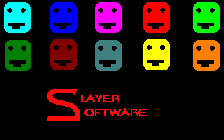 Slayer Software Startup Screen